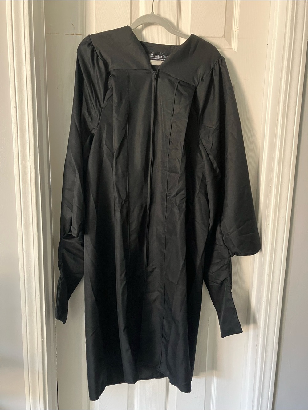 Balfour Masters Graduate Graduation Gown Black 48 M